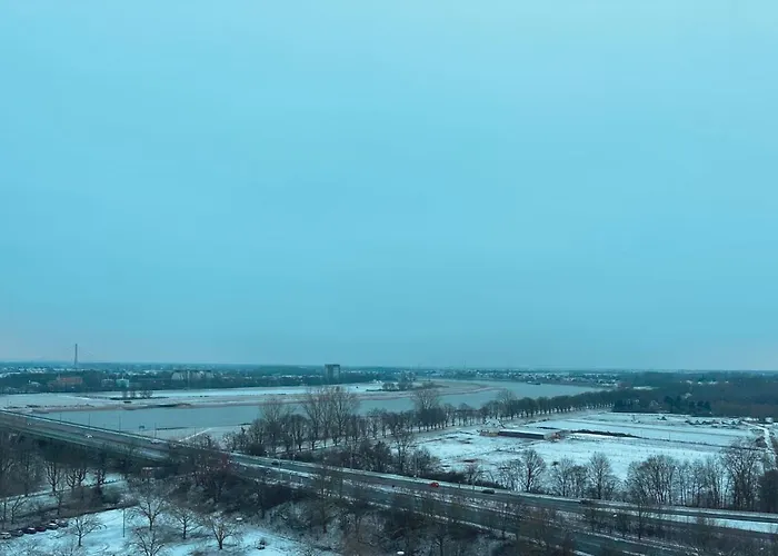 דירה Rheinpanorama Penthouse Duesseldorf *